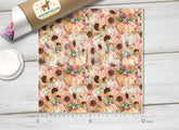 Pumpkin Patterned Adhesive Vinyl H058